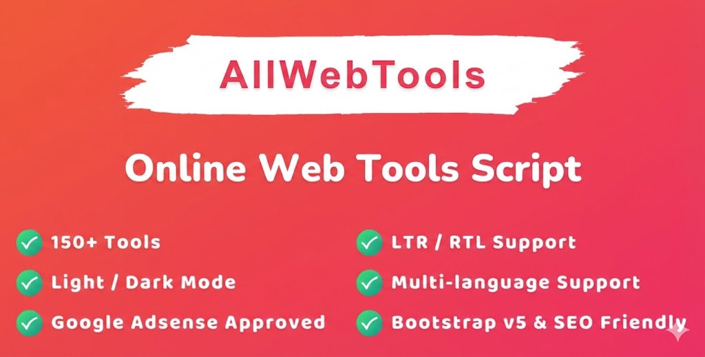 AllWebTools - Online Web Tools Script